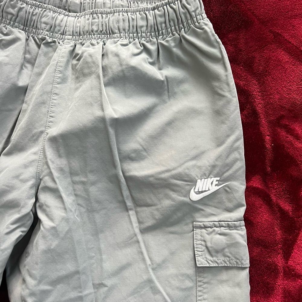Nike Light Gray cargo pocket Jogger Pants